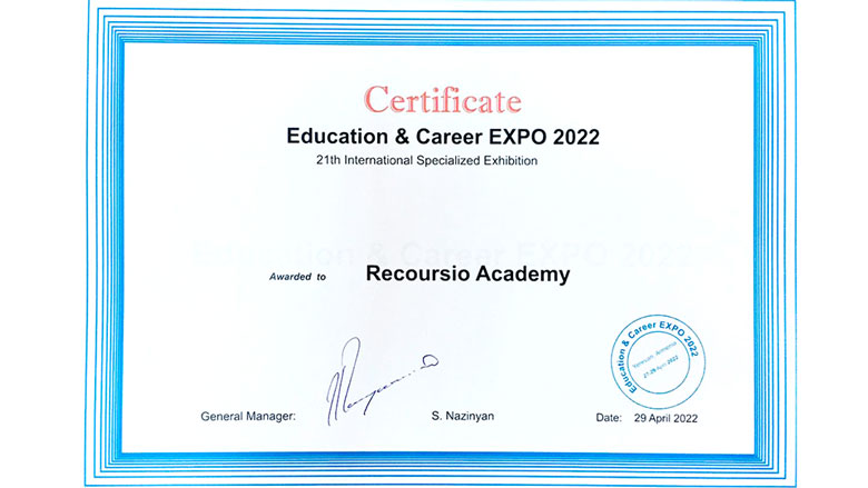 Recoursio Academy Expo